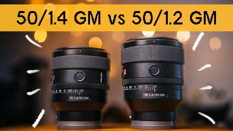 Sony 50mm f/1.4 GM vs 50mm f/1.2 GM - Which One Should You Get?
