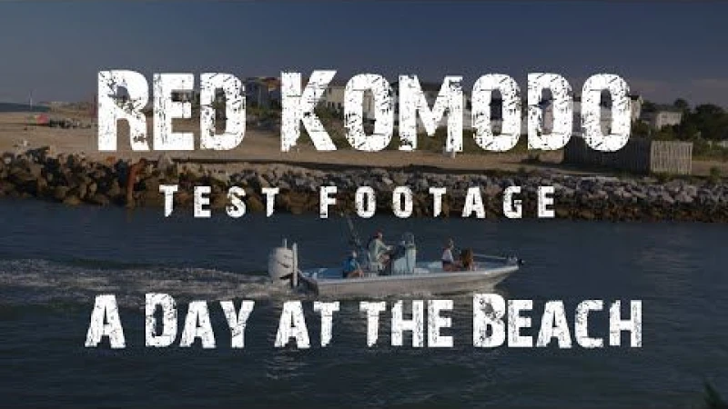 Day at the Beach w Red Komodo