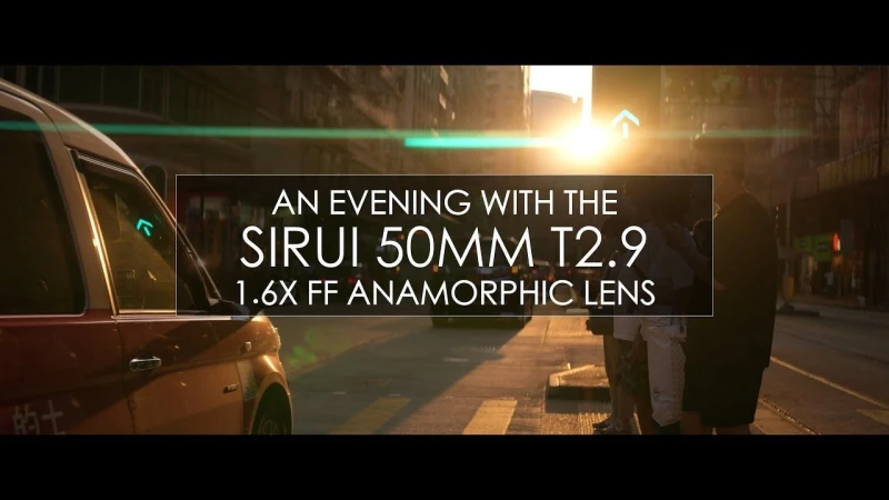 Sirui 50mm T2.9 Full Frame 1.6X Anamorphic Lens - Filmmaking Test Sony A7sIII