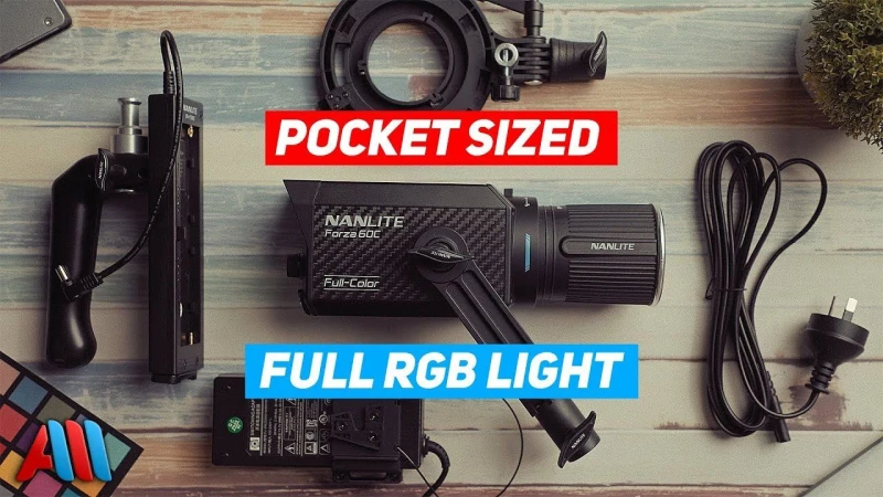 A Palm Size Full RGB Bowens Mount Light (Forza 60C Review)