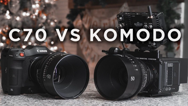 It's Not Even Close Canon C70 vs Red Komodo