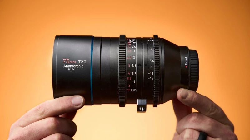 This Anamorphic Cinema Lens is NO JOKE!