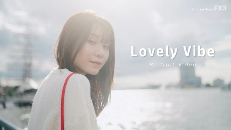 Lovely Vibe Portrait Video Sony FX3 ZEISS Batis 40mm f2 Haida NanoPro Mist black