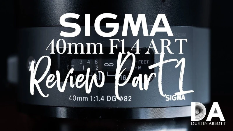 Sigma 40mm F1.4 ART Review Part 1 4K