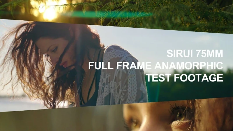 SIRUI 75mm T2.9 1.6x Full-frame Anamorphic Lens Test footage