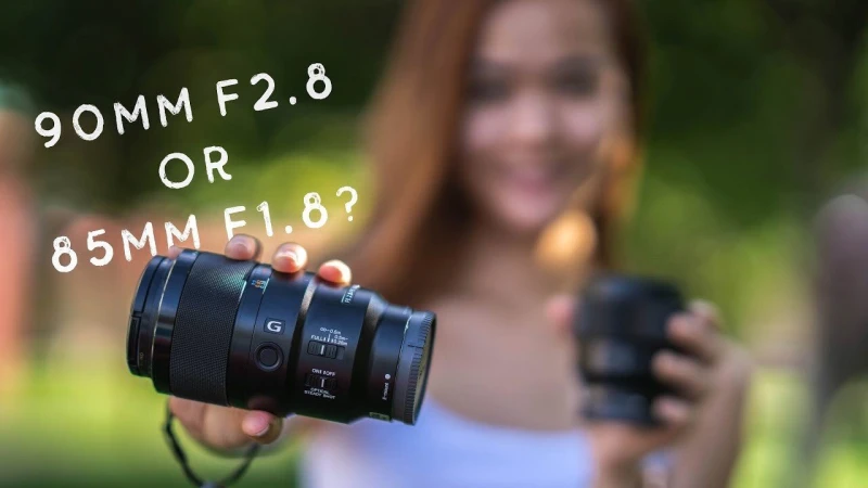 Why I picked the Sony 90mm F2.8 over the 85mm F1.8 Lens Comparison (Product Review)
