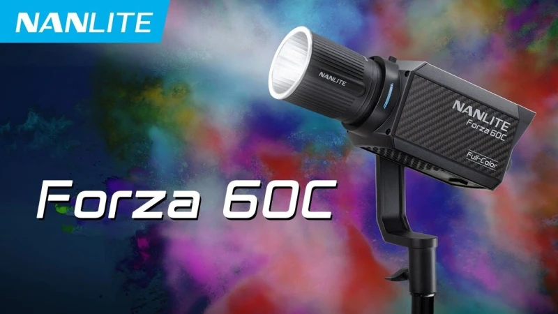 NANLITE Forza 60C Palm-sized, Full Spectrum