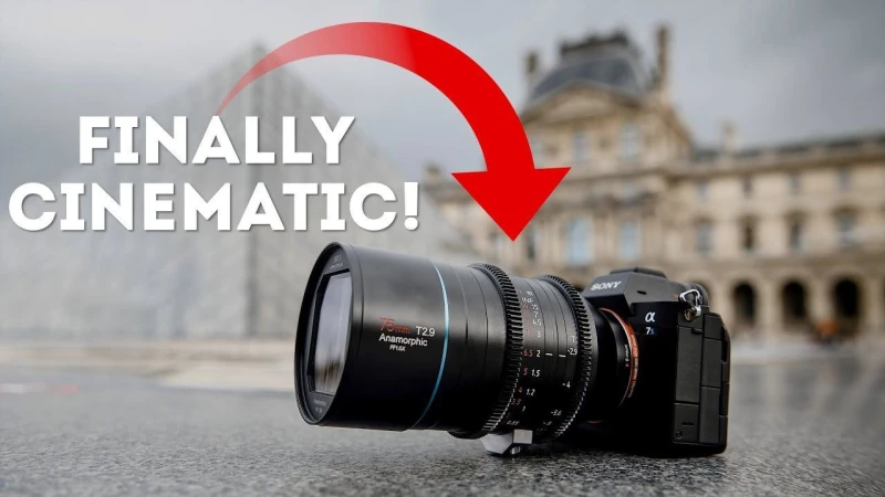 Best BUDGET FULL FRAME ANAMORPHIC Lens Sirui 75mm t2.9 1.6x Review