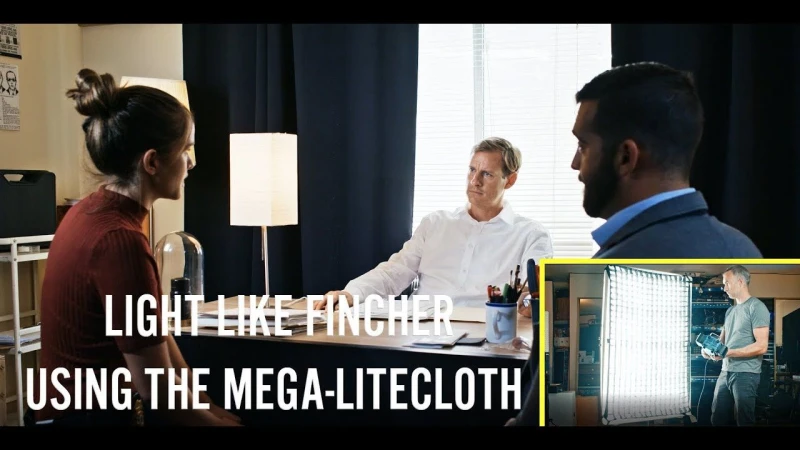 How To Light Like Fincher W/ Mega LiteCloth