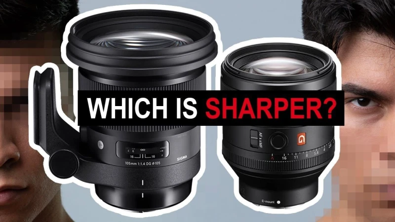 Which lens is sharper? Sigma 105 f1.4 or 85 f1.4 G Master Part 1