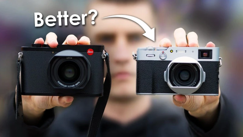 Why the Fuji X100V is Better than the LEICA Q2