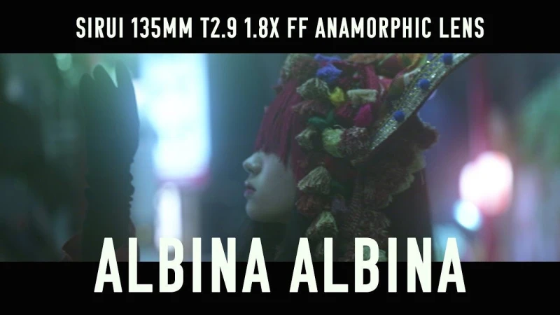 Albina Albina Shinjuku / SIRUI 135mm T2.9 1.8x FF Anamorphic Lens Panasonic Lumix S1
