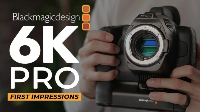 BMPCC 6K Pro - First Impressions Test Footage!