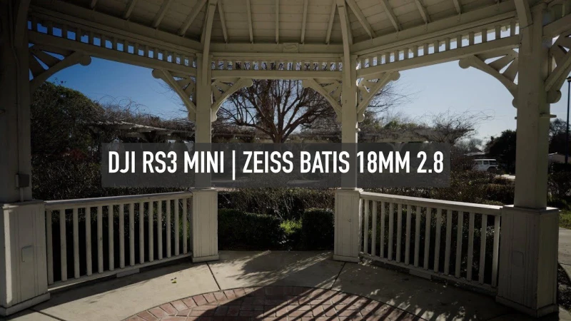 DJI RS3 Mini Sony FX3 Zeiss Batis 18mm f2.8