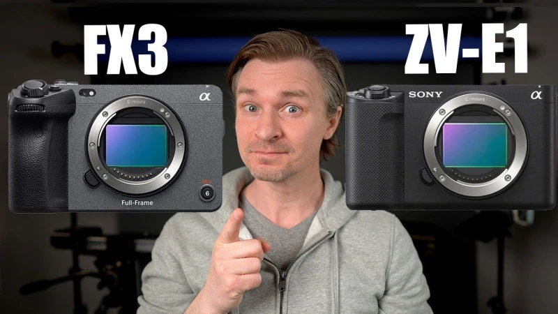 Sony FX3 vs Sony ZV-E1